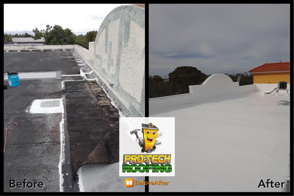 Completed shingle roof replacement South Florida